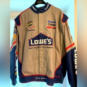 Jimmie Johnson Chase Authentics drivers line NASCAR Jacket- Large- Excellent